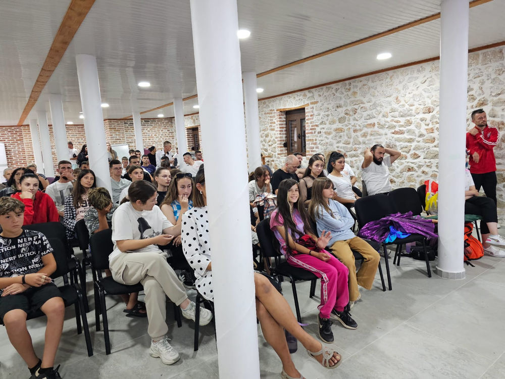 A HIANA campaign event in Albania